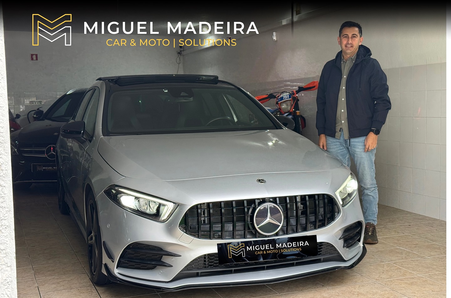 🇵🇹MERCEDES-BENZ A180 D - FULL AMG AUTO [C/TECTO PANORAMICO]